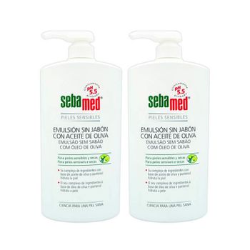 Sebamed Duplo EmulsiÓn Corporal Sin JabÓn Con Aceite De Oliva 2x750 Ml