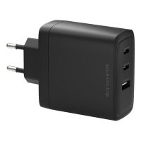 cargador dbramante1928 ci10eubl7230 100w 2 puertos usb-c carga rapida negro