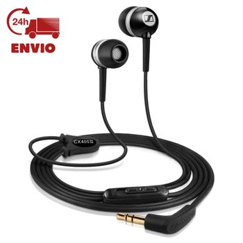 Sennheiser CX 400 II Auriculares In-Ear con Sonido Hi-Fi, Graves Potentes y Aislamiento de Ruido