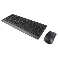 lenovo combo de teclado y mouse inalambrico lenovo essential gen2 negro espanol 172