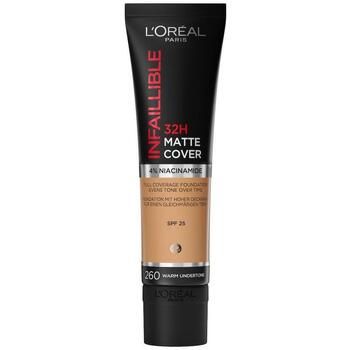L'oréal Base de maquillaje Infaillible Matte Cover para mujer