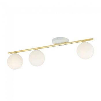 Regleta de techo valenti ii opal (3 luces)