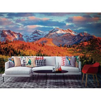 Fotomural Vinilo Paisaje Montañas Utah 500 X 300 Cm
