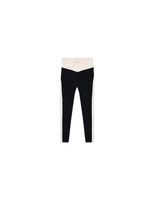 mallas black limba shadow line mujer negro  crema