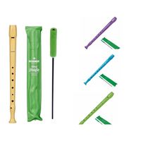 hohner flauta de plastico surtidos de colores a elegir flauta de calidad para colegios con limpiador y fundasfaluta de toda la vida original