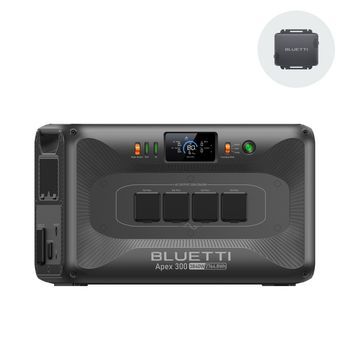 BLUETTI Apex 300 Estación De Energía Portátil 2764,8wh, 3840w Ca (7680w Pico), 4 Tomas, Para Hogar, Autocaravanas Y Emergencias