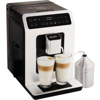 krups evidence ea893d40 smart bean to cup coffee machine - white white