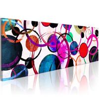cuadro - colourful circletamano - 150x50