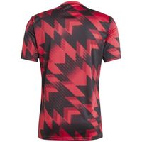 adidas camiseta t-shirt manchester united 2526 pre-match slim rouge para hombre