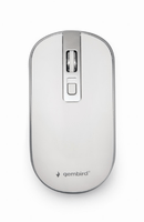 raton gembird wireless optical white silver