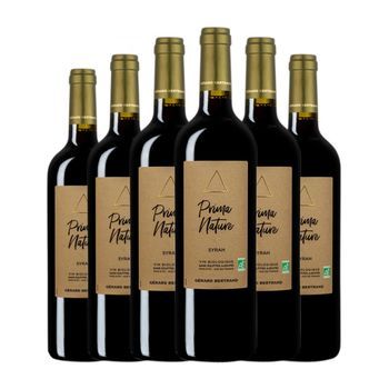 Gérard Bertrand Vino Tinto Prima Nature Tinto Vin 75 Cl 14% Vol. (pack De 6 Unidades)