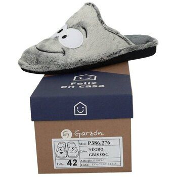 Garzon Pantuflas Chinelas ojitos para hombre