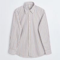 sunflower base striped cotton-poplin shirt - xl
