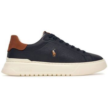 Ralph Lauren Zapatillas RLITE COURT 809P07170-002 NAVY/TAN para hombre