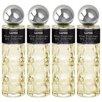 pack de 4 eau de parfum hombre saphir the fighter 200 ml