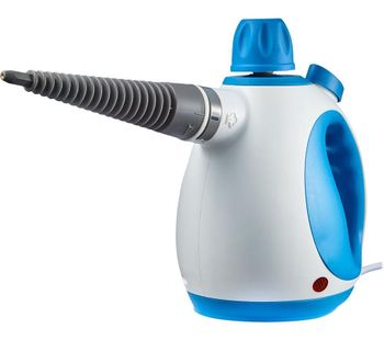 TOWER T134000 Handheld Steam Cleaner - Blue & White, Blue
