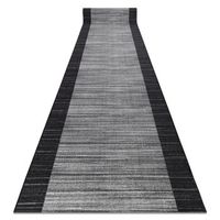 alfombra de pasillo con refuerzo de goma  streifen 100 cm antracita 100x520 cm