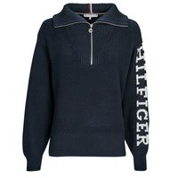 tommy hilfiger jersey placed hilfiger 12 zip sweater para mujer