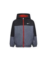 chaqueta nike fleece lined woven nino gris