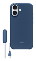 beats iphone 17 kickstand case with magsafe and camera control - bedrock blue