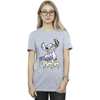 Disney Camiseta Ohana para mujer