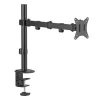 iggual spm01 brazo inclinablegiratorio para monitor 17 a 32 vesa 100x100 max 9kg