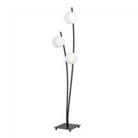 lampara de pie helmet opal 3 luces