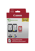multipack canon pg-545  cl-546  papel