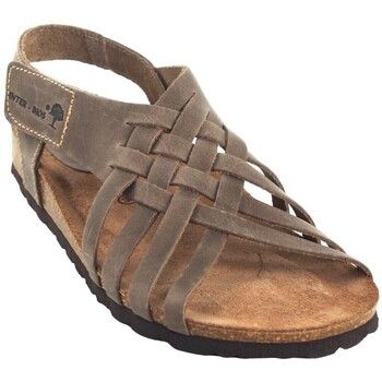 Interbios Sandalias Sandalia señora INTER BIOS 7203 taupe para mujer