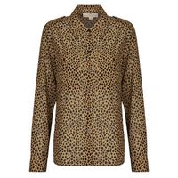 michael michael kors camisa cheetah btn down bls para mujer