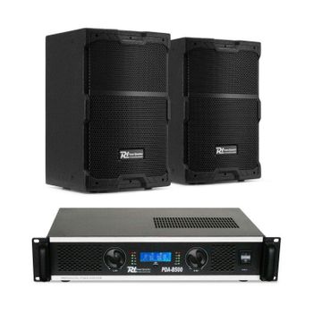 Conjunto altavoces Power Dynamics PDY210 800W RMS XLR Jack Speakon
