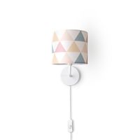 aplique de pared elio crema