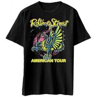 the rolling stones tops y camisetas american tour para mujer