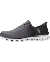 de skechers zapatillas mujer modelo glide-step - excite color gris bkcc