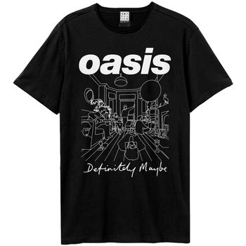 Amplified Clothing Camiseta manga larga Definitely Maybe para hombre
