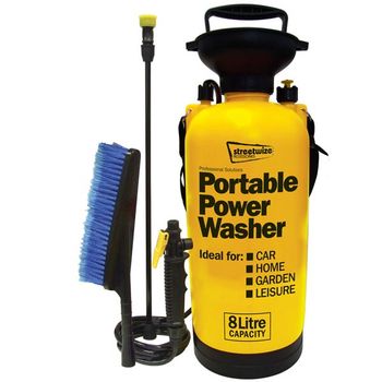 Portawasher/Portable Power 8L Sprayer with xtra wash brush