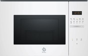 BalayMicroondas integrable con grill Cristal blanco 3CG5172B2