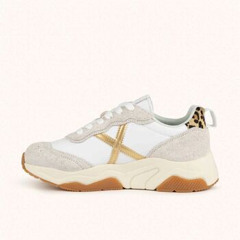 Munich Deportivas Moda 8770188 WAVE 188-WHITE GOLD ANIMALIER para mujer