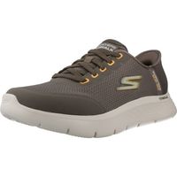 skechers zapatillas slip-ins go walk flex netro para hombre