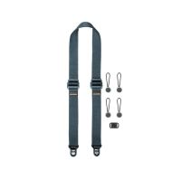 correa peak design slide lite azul cuero vegano para camara digital 145 cm