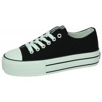 bw zapatillas lonas plataforma para nina