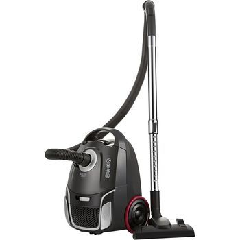 Adler Aspirador De Bolsa Apto Para Alérgicos Clásico, En Bolsa, 2200w, Capacidad Para Polvo 2,6 L, Negro