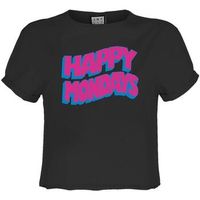 amplified clothing camiseta wave logo para mujer