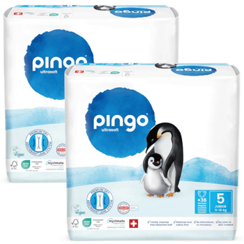 Pingo Pañales Ecológicos Junior T5 (11-16kg) 2x36 uds
