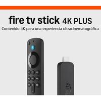 amazon fire tv stick hd 4k plus r streaming en full hd y ultra hd con dolby vision hdr10 dolby atmos wi-fi 6 control por voz alexa y mando incluido