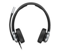 hp poly auriculares con cable usb estereo mission 625