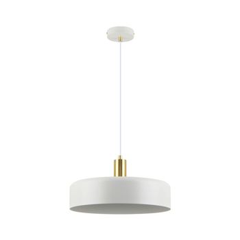 Suspensión de metal blanco d35 cm
