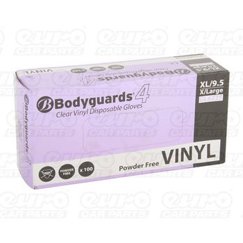 Vinyl P/Free Gloves Xl Qty 100
