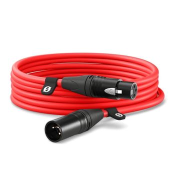 Cable XLR Rode Microphones XLR6M-R 6 m rojo