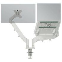 Brazo doble para monitor y portÃ¡til Leitz Ergo Space Saving